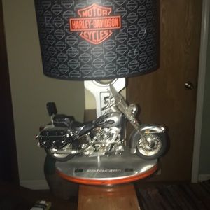 2004 Harley Davidson Motorcycle Desk Lamp